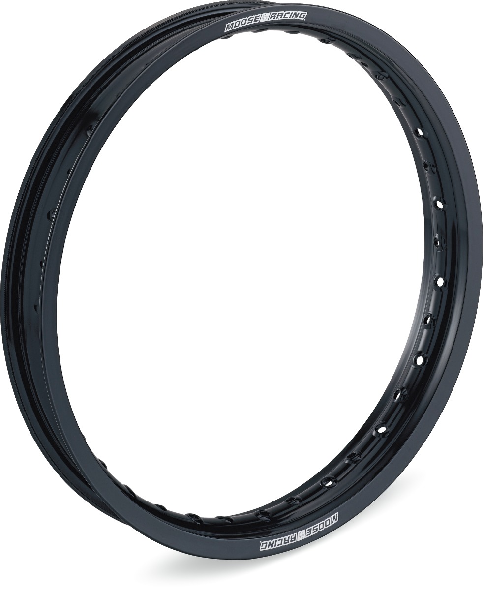 18x2.15 32 Hole Black Rear Rim - Click Image to Close