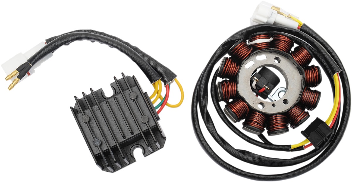 Stator w/ Regulator - 140 Watt Charging Kit - For 04-08 Yamaha YFZ450 - Click Image to Close