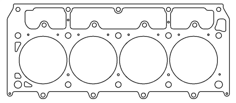 GM LSX McLaren 4.185in Bore .051 inch MLS Headgasket - Right - Click Image to Close