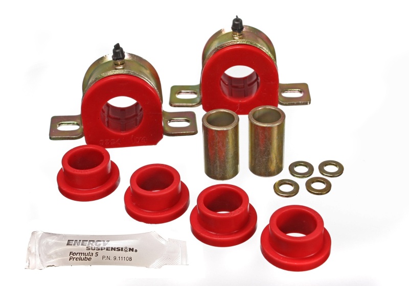 73-80 GM K5 Blazer / 73-80 K10/K20/K30 Red Complete Front Sway Bar Bushing Set - Click Image to Close