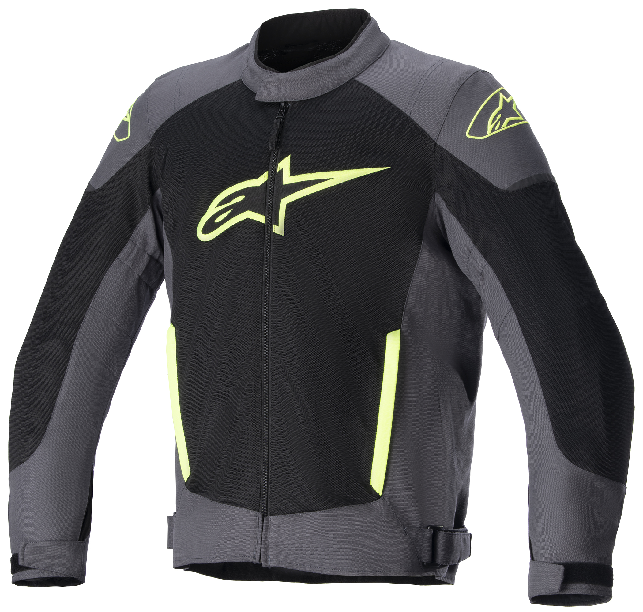 ALPINESTARS T SP X AIR Jacket Grey Black Yellow 2X - Mesh riding jacket For 2X size - Click Image to Close