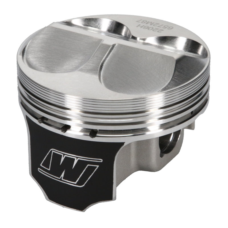 Wiseco 87mm Piston Kit Dome +6.5cc Fits Honda H22 - Click Image to Close