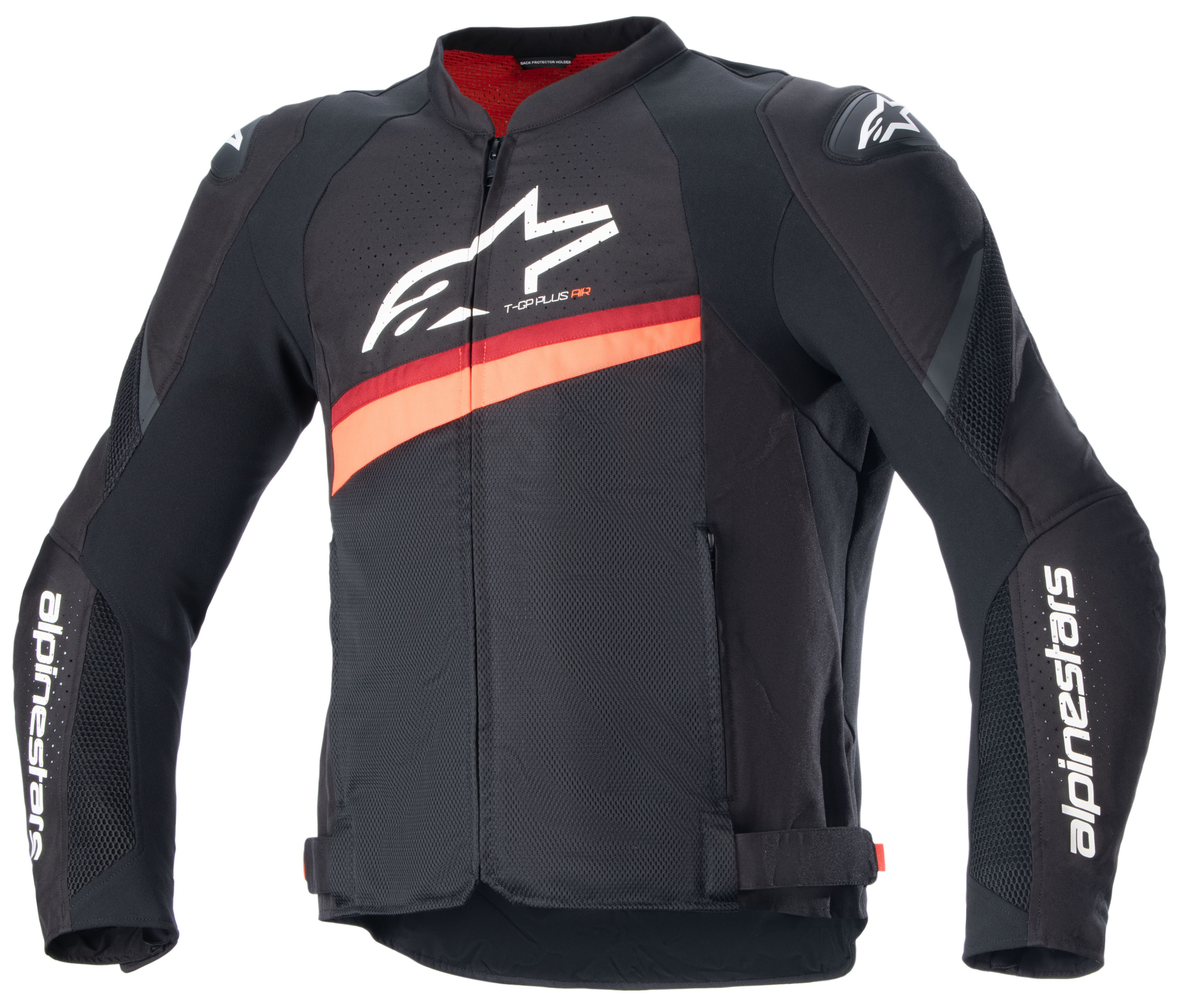 Alpinestars T-GP+ R V4 Air Jacket Black/Red For Small - For Small, Black/Red Air Jacket - Click Image to Close