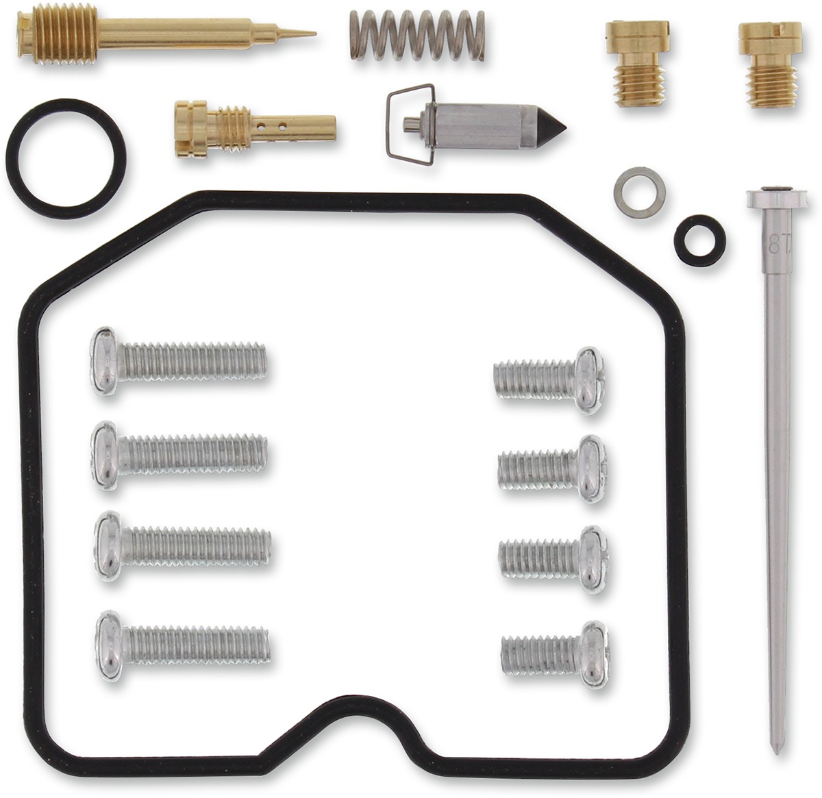 ATV Carburetor Repair Kit - For 12-18 Kawasaki KVF300 Brute Force - Click Image to Close