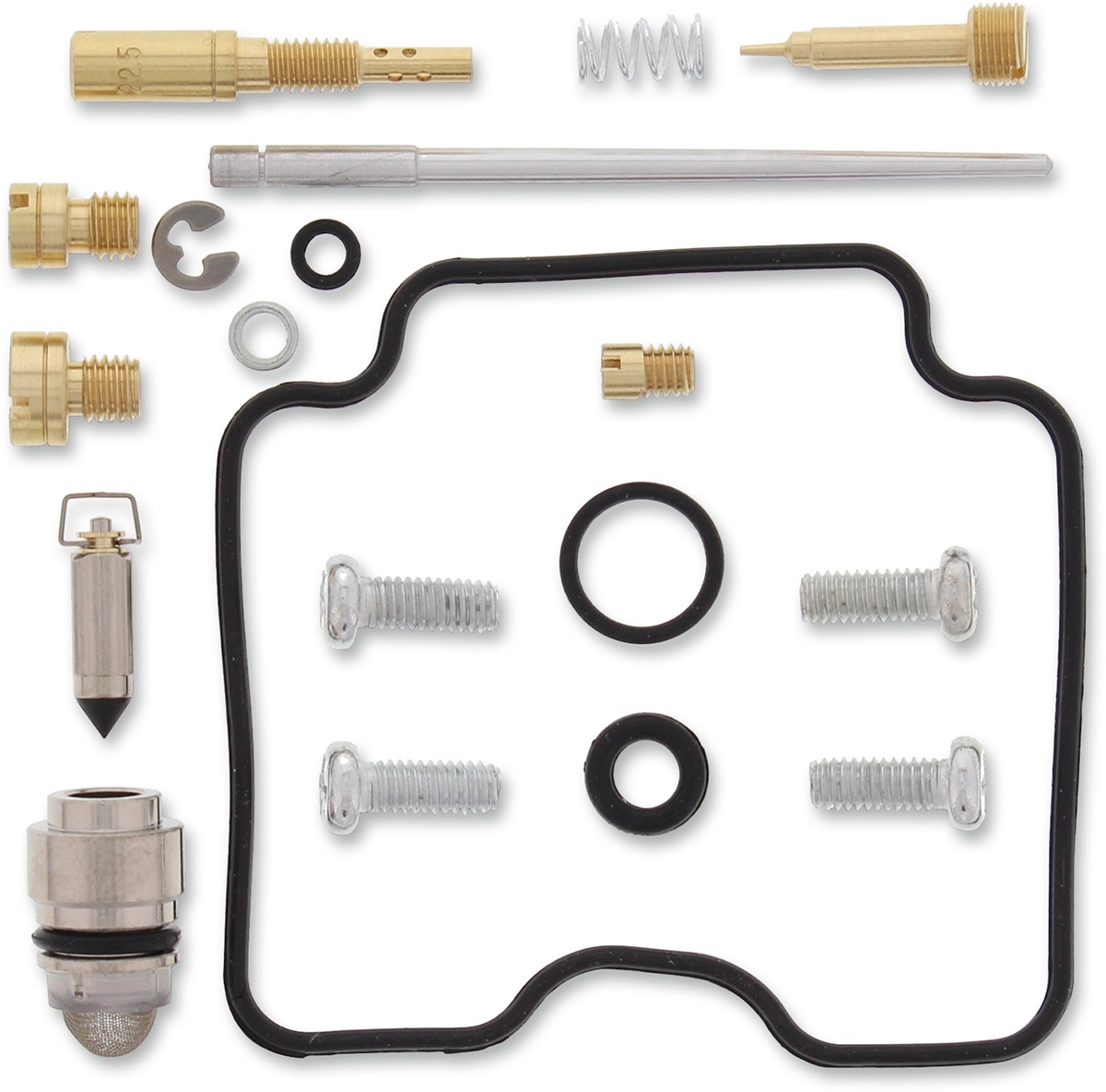 ATV Carburetor Repair Kit - For 11-13 Yamaha YFM125 Raptor - Click Image to Close