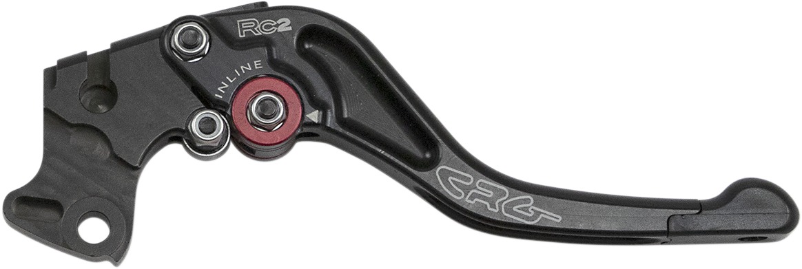 Short RC2 Mechanical Clutch Lever - Black - For 15-19 KTM RC390 - Click Image to Close