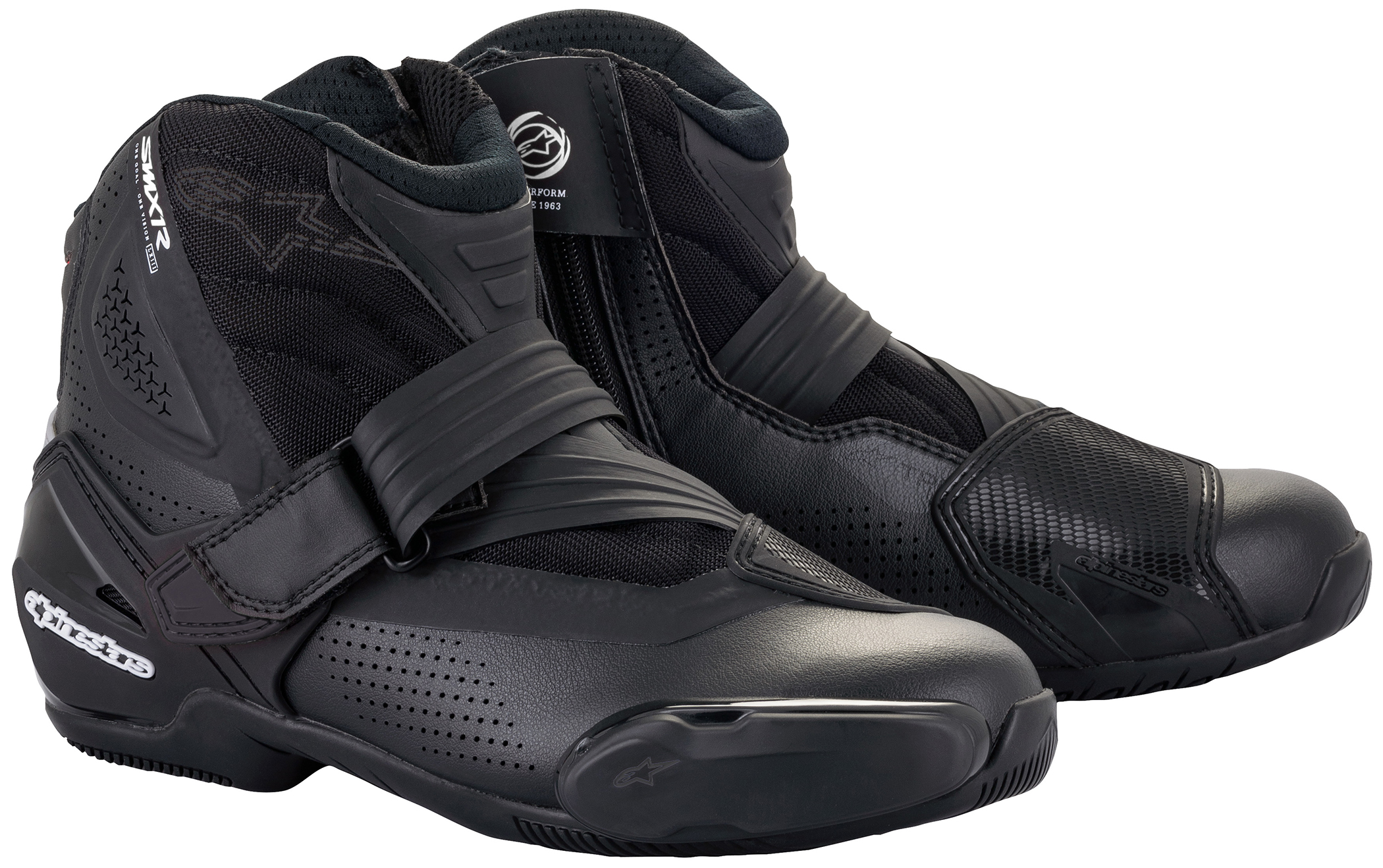 Alpinestars SMX-1 R V2 Shoes VN BK Size 40 - Alpinestars SMX-1 R V2 Shoes Size 40 - Click Image to Close