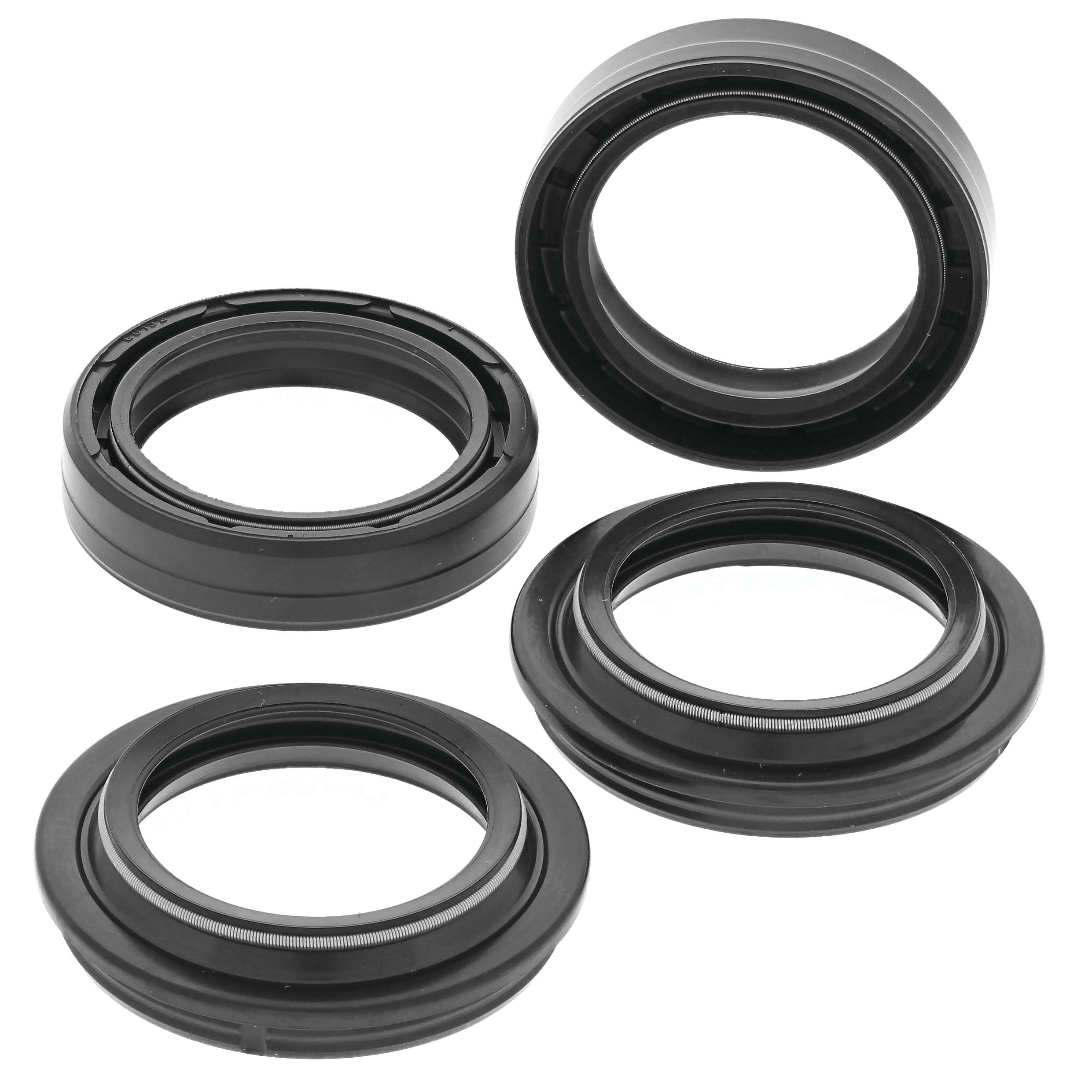 Fork Seals & Dust Wiper Kit - For 37mm Forks On Honda Kawasaki Suzuki - Click Image to Close