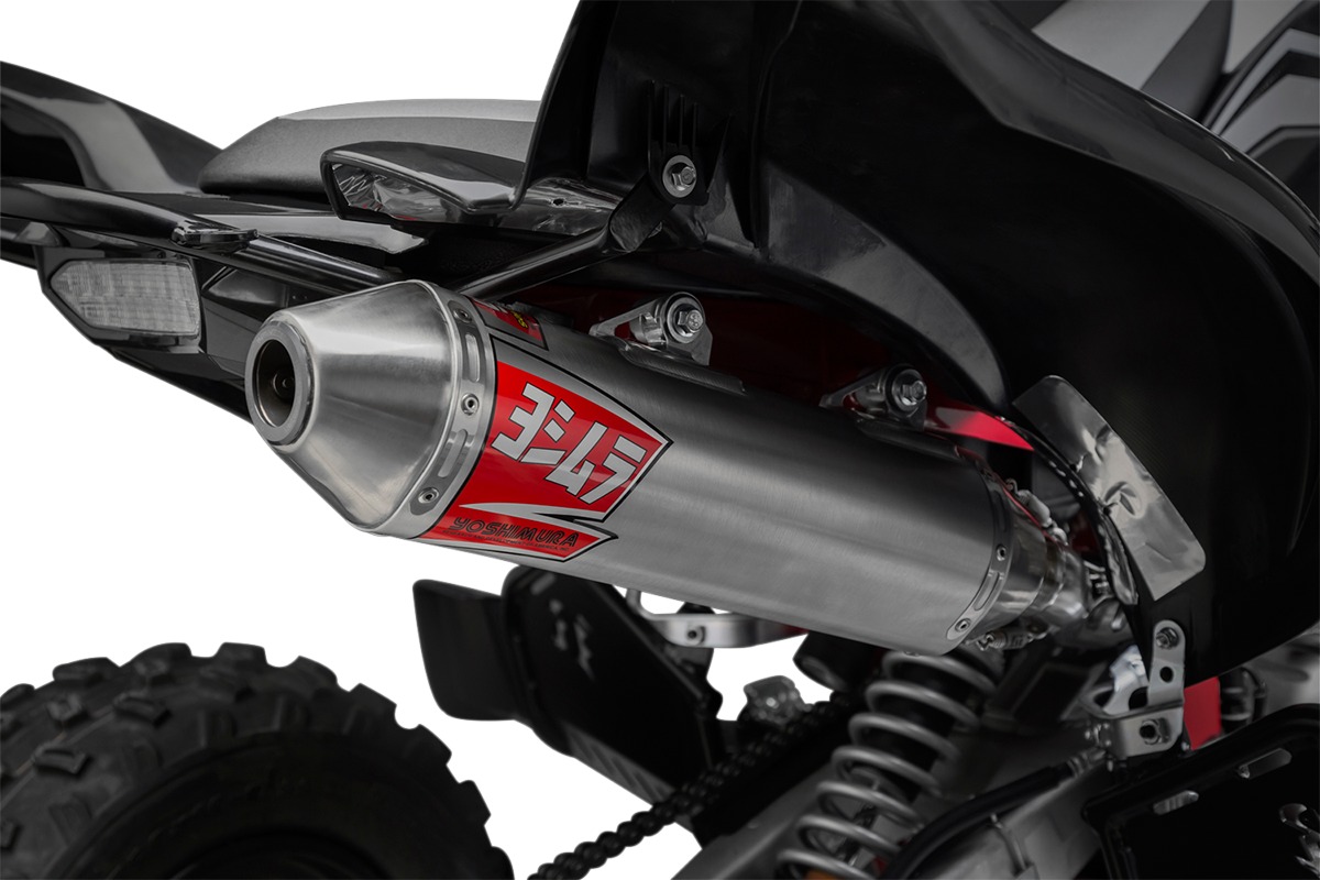 Signature RS2 Aluminum Stainless Steel Full Exhaust - For 15-24 Yamaha Raptor 700 - Click Image to Close