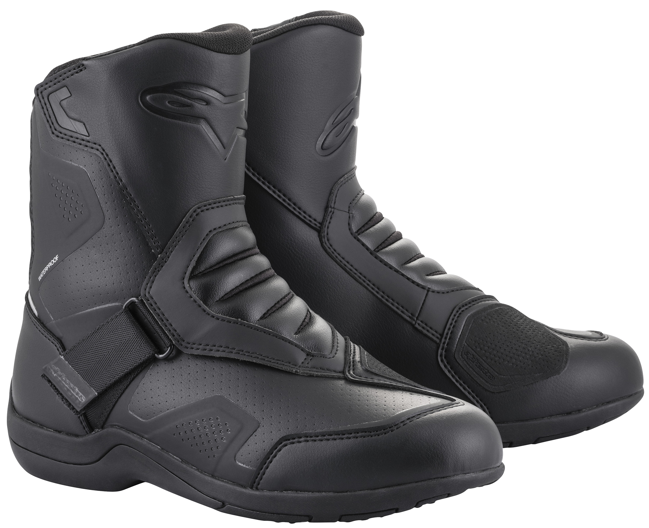 Alpinestars Ridge V2 WP Boot Black Size 44 - Waterproof Boot Size 44, Black - Click Image to Close