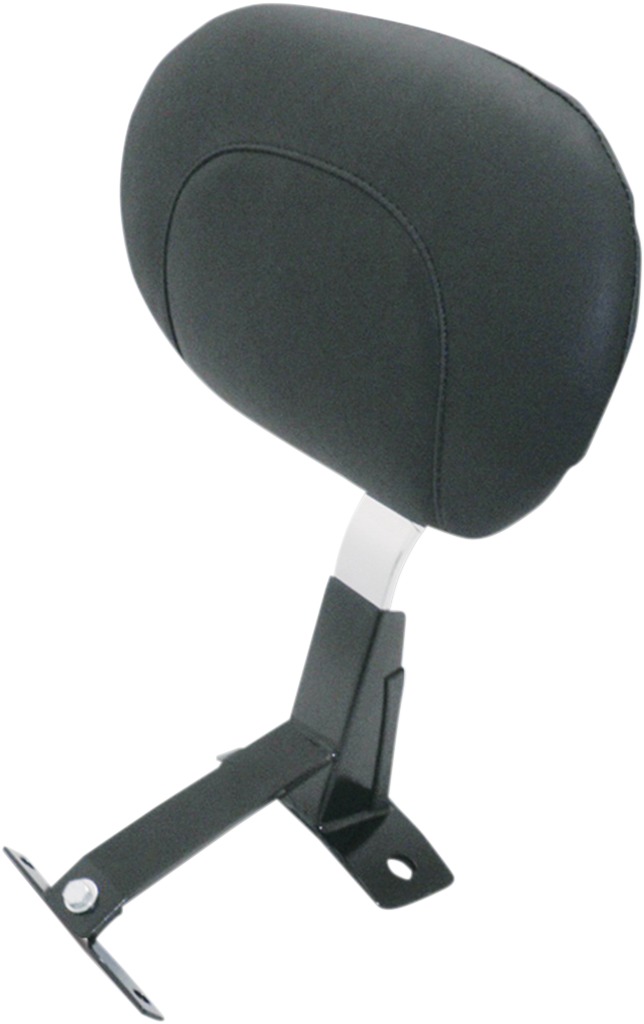 Mustang Smooth Driver Adjustable Backrest Kit - Black - Click Image to Close