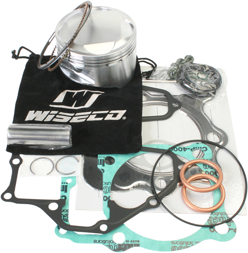 Top End Piston Kit 11:1 Compression - 86.00mm Bore (+1.00mm) - For 96-14 Honda TRX/XR 400 - Click Image to Close