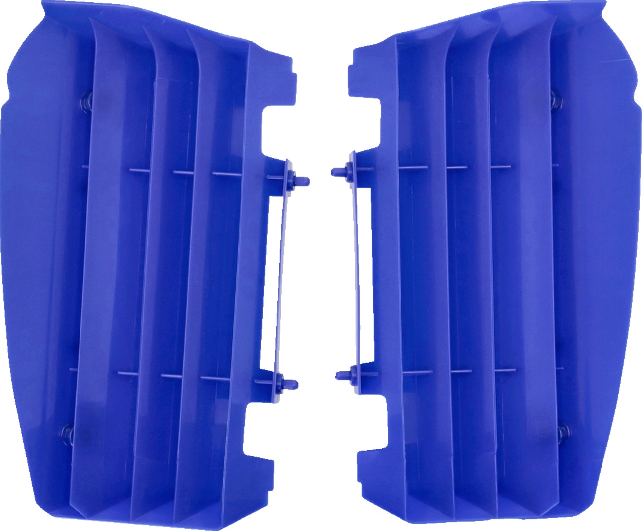 Blue Radiator Louvers - For 06-23 Yamaha YZ125 & YZ250 - Click Image to Close