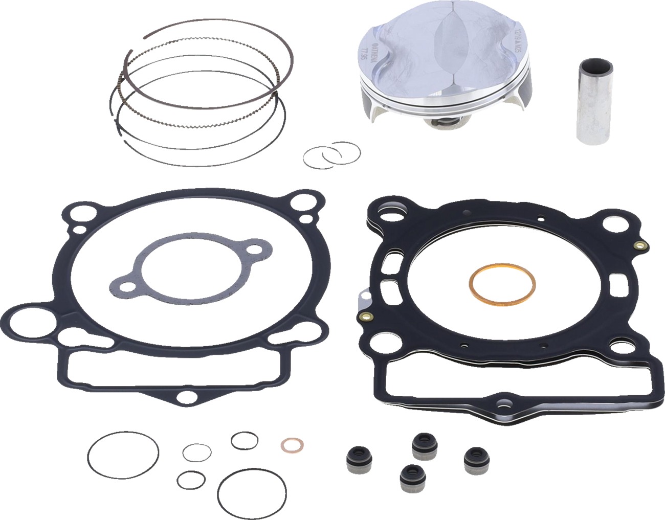 Piston & Top End Gasket Kit 'A' - For 13-15 Husqvarna KTM 250 MC/SXF/XCF - Click Image to Close