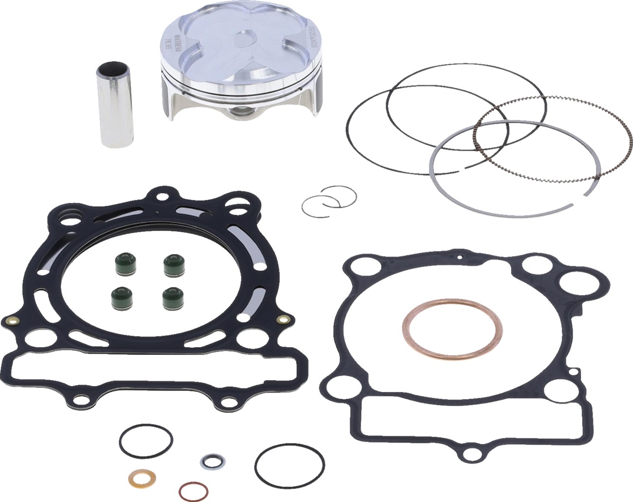 Piston & Top End Gasket Kit 'A' - For 10-18 Suzuki RMZ250 - Click Image to Close