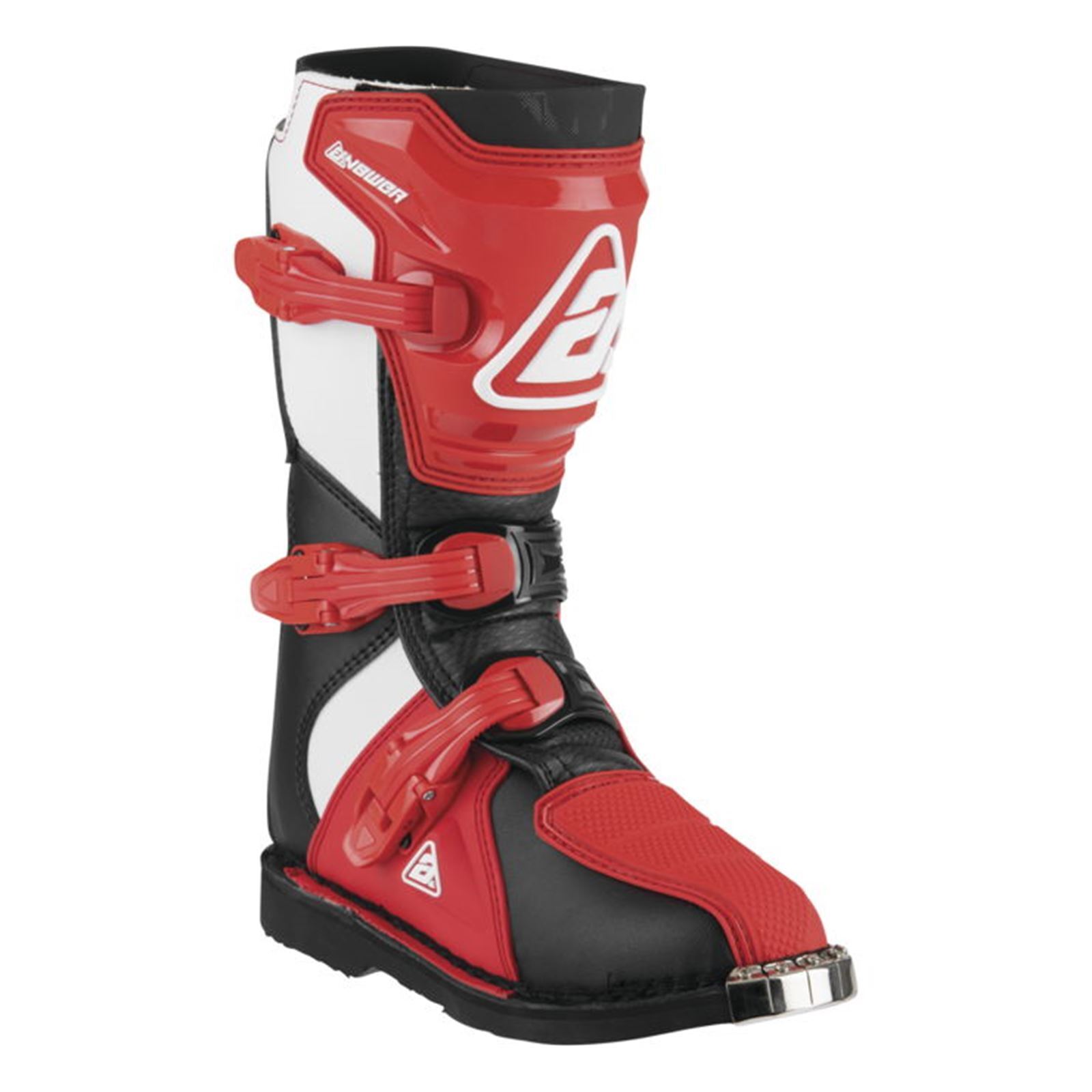 Answer AR1 Boot Black/Red Youth - 2 - Click Image to Close