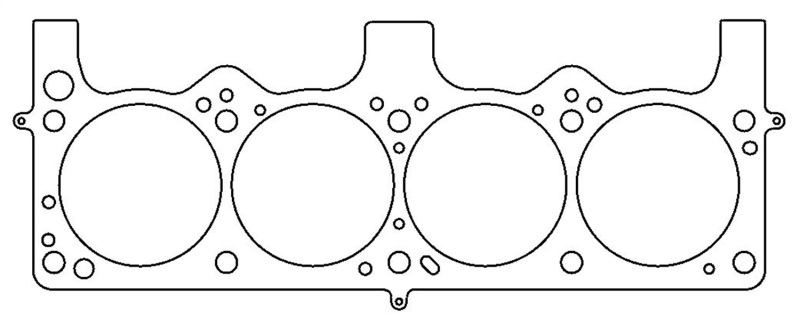 Chrysler 318/340/360 4.040 inch Bore .075 inch MLS Headgasket (Non SVO) - Click Image to Close