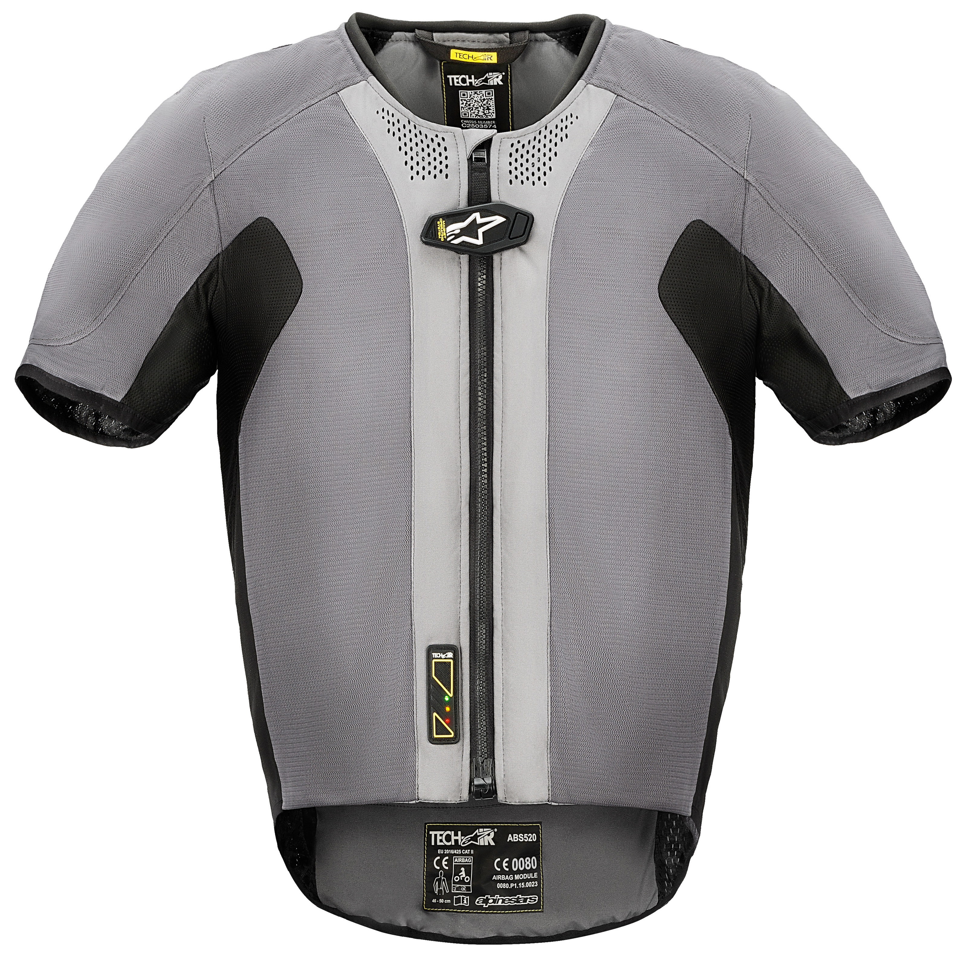 Alpinestars Tech-Air 5 System DKGY Medium - Tech-Air 5 System DKGY, size Medium - Click Image to Close