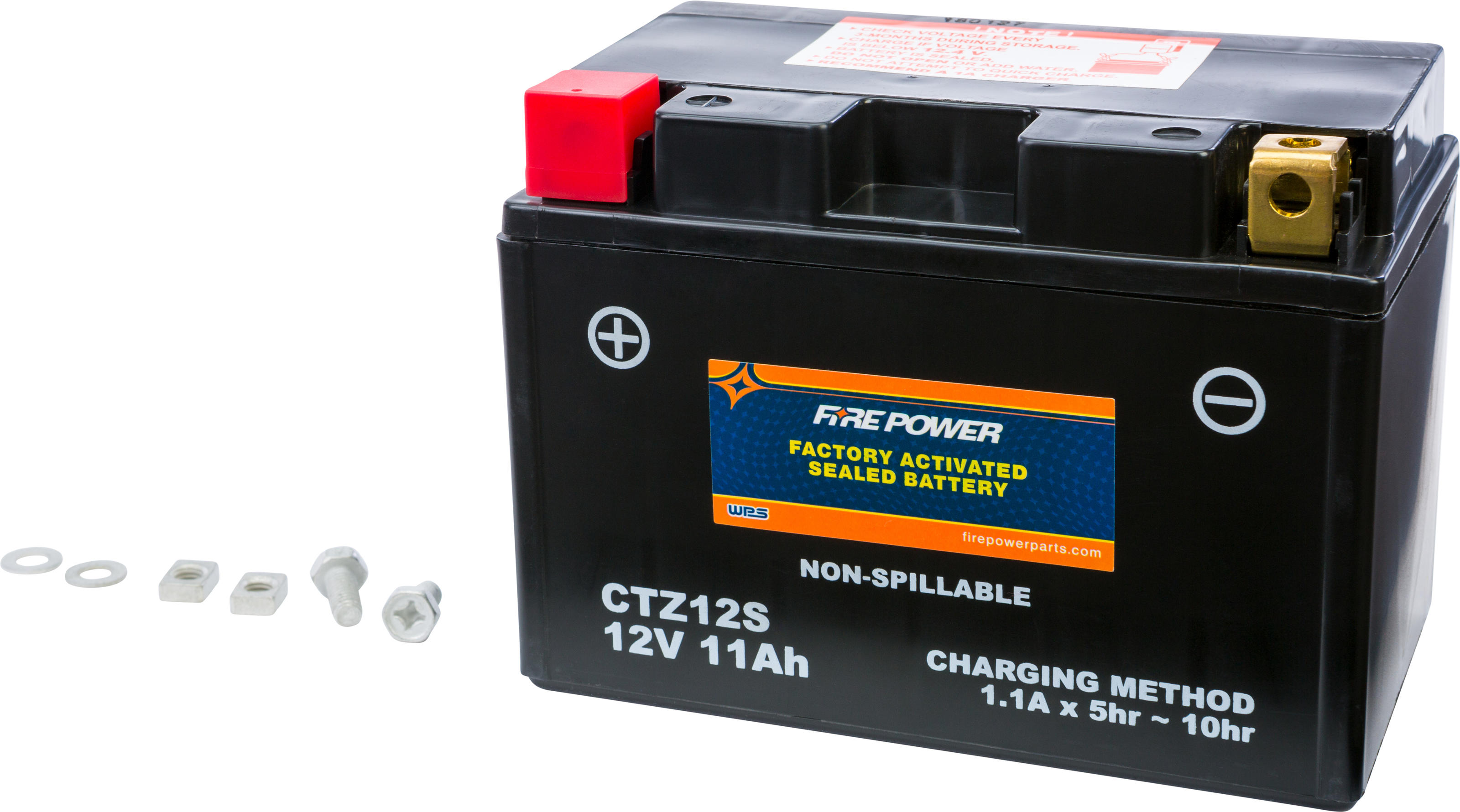 Factory Activated Sealed Battery - Replaces YTZ12S - Click Image to Close