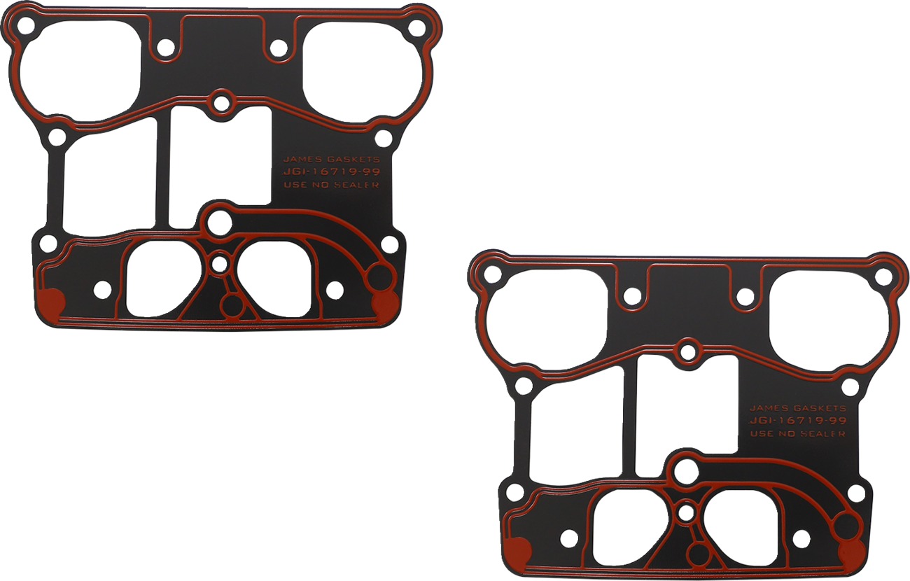 Twin Cam Rocker Box Base Gasket Set - Click Image to Close