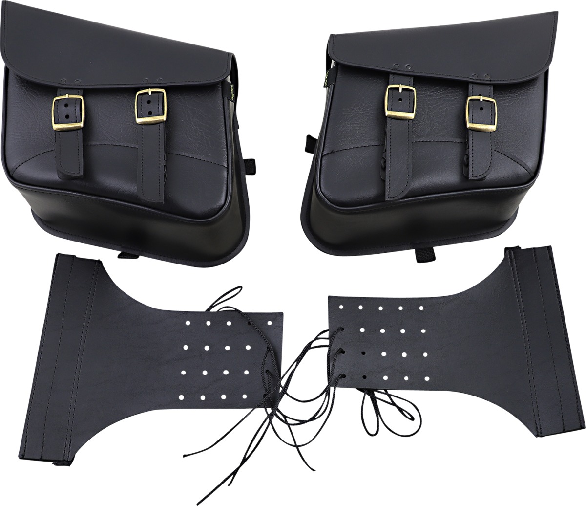 Brass Monkey Slant Saddlebags - Click Image to Close