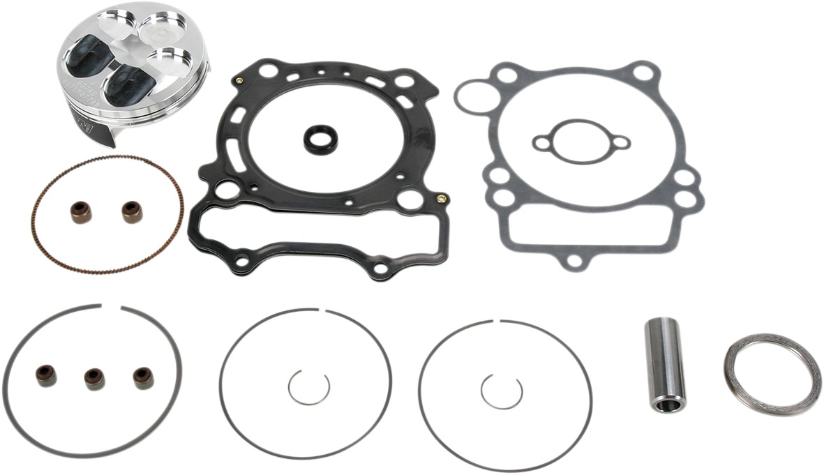 Top End Piston Kit 13.5:1 Compression - 77.00mm Bore (STD) - Fits 05-13 Yamaha WR250F, 05-07 YZ250F - Click Image to Close