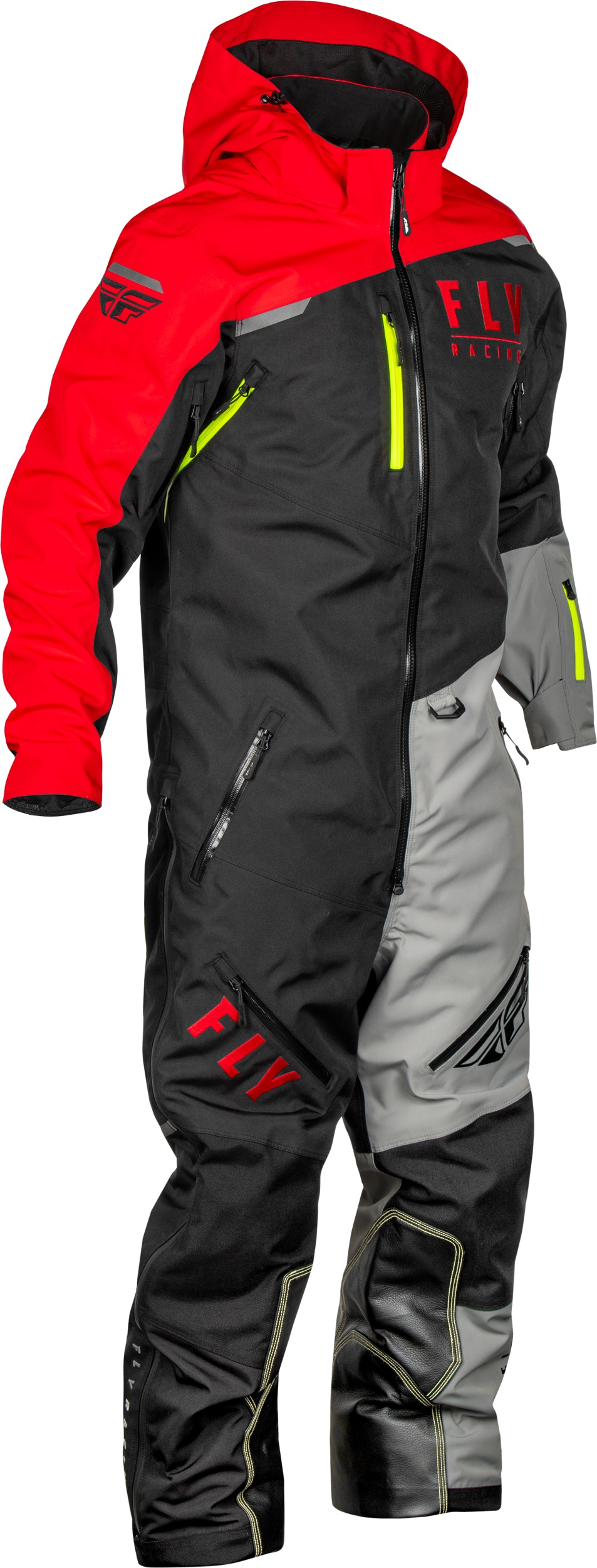 Cobalt Shell SB Monosuit Black/Red SM - Fly Racing Monosuit, For snow use. - Click Image to Close