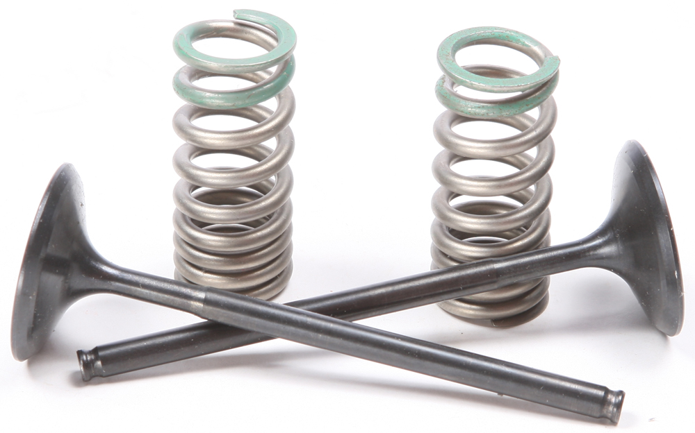 Steel Intake Valve/Spring Kit - For 10-17 Honda CRF250R - Click Image to Close