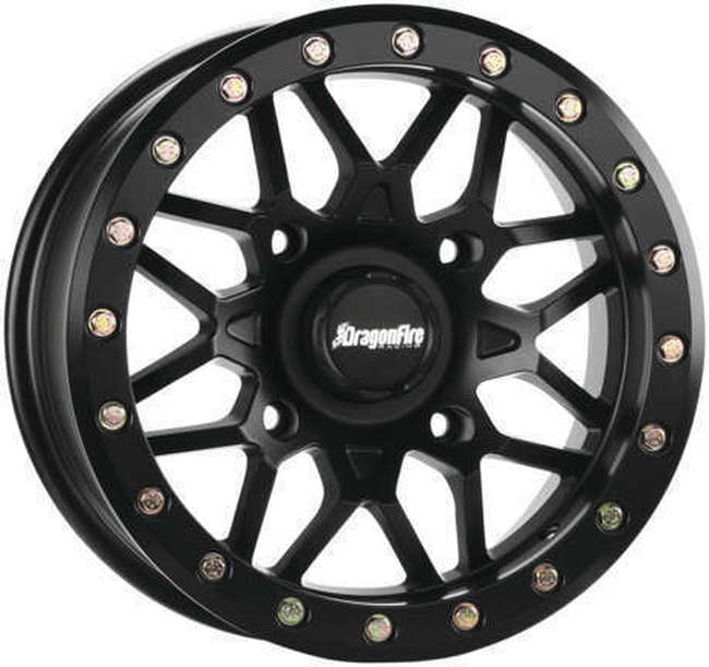 Typhon Wheel 15X7 4/137 5+2 +10 Machined Black - Click Image to Close