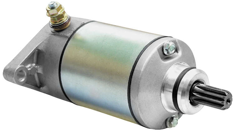 Starter Motor - For Many 250-300cc 98-05 Arctic Cat & 87-02 Suzuki ATVs - Click Image to Close