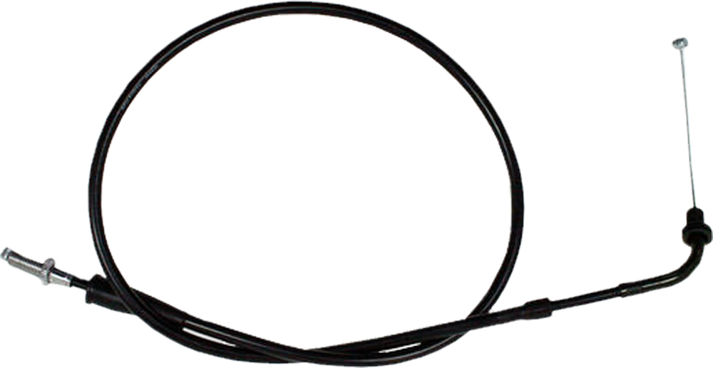 Black Vinyl Throttle Cable - Honda ATC TRX - Click Image to Close