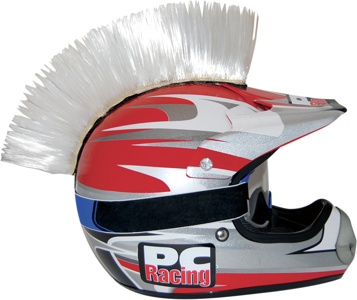 Helmet Mohawk - Helmet Mohawk White - Click Image to Close