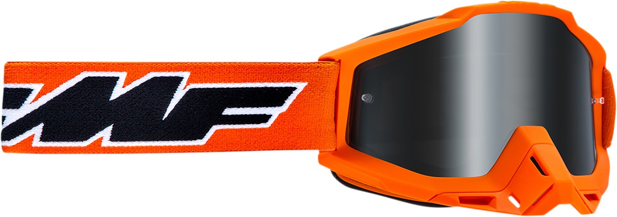 FMF PowerBomb Sand Rocket Goggles Orange Adult - Sand goggles with smoke lens - Click Image to Close