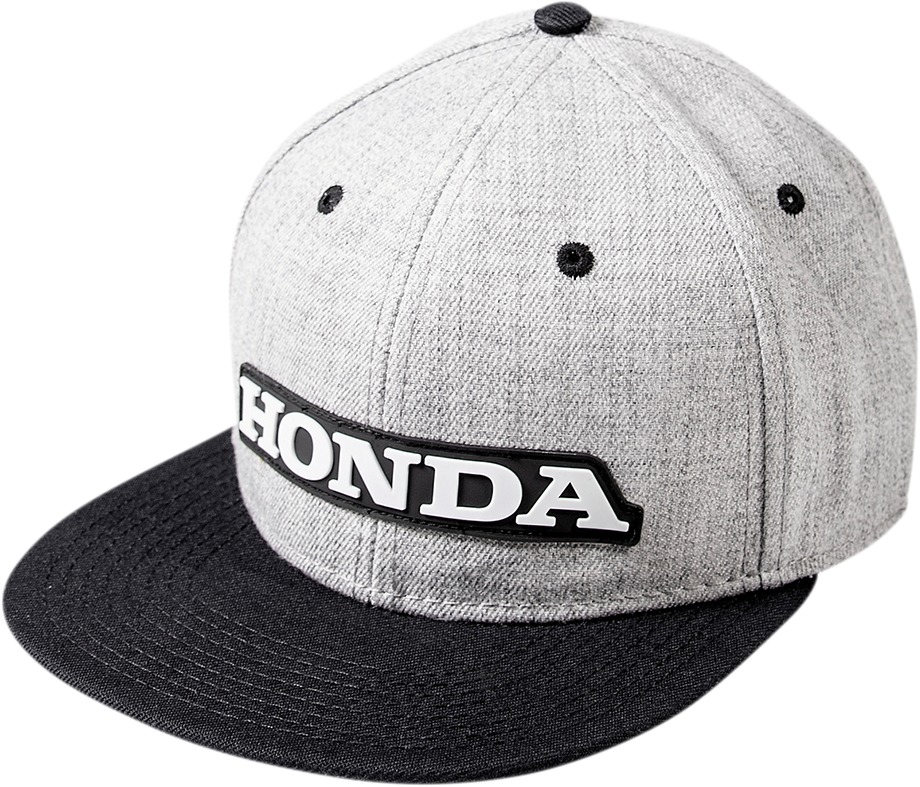 Men's Honda Bold Hat - Honda Bold Hat Gryblk - Click Image to Close