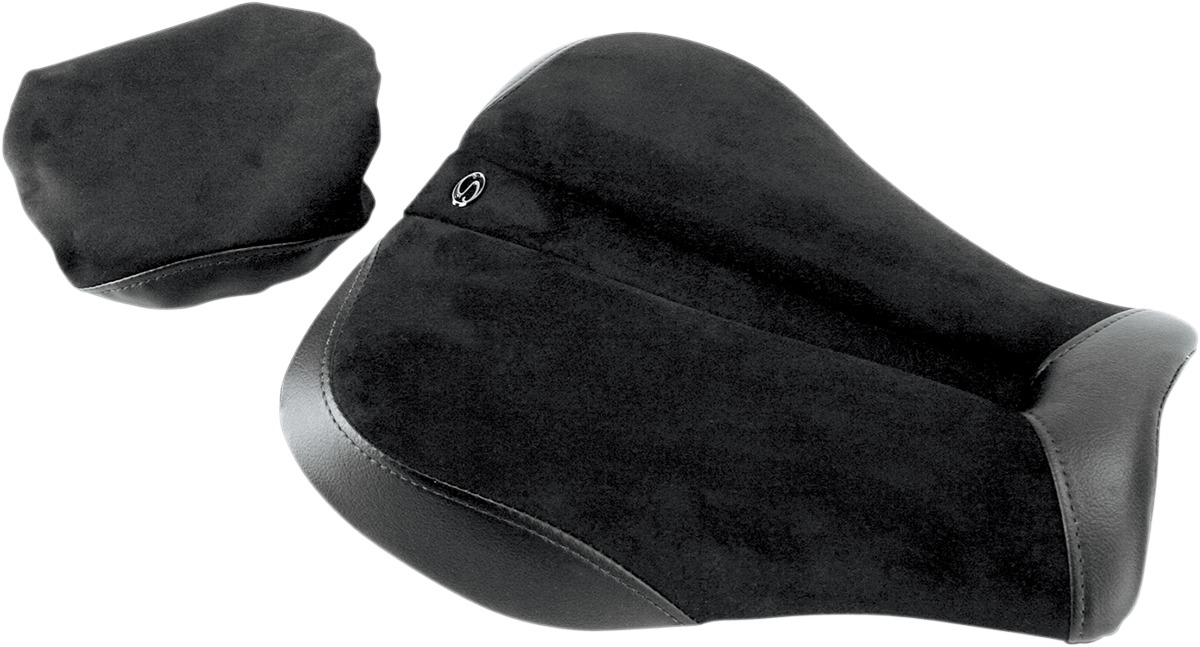 Sport Plain Suede Solo Seat Black Gel - For 07-17 Honda CBR600RR - Click Image to Close