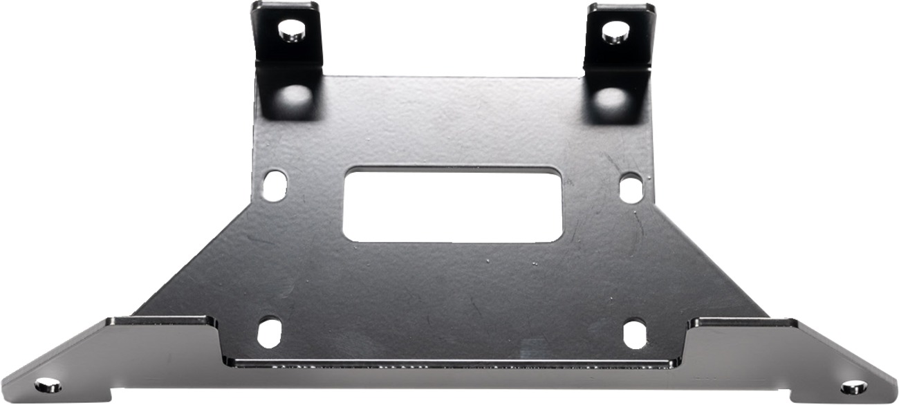 Warn Winch Mount for VRX 4500 Series Black Fits Polaris Ranger 1000 - Click Image to Close