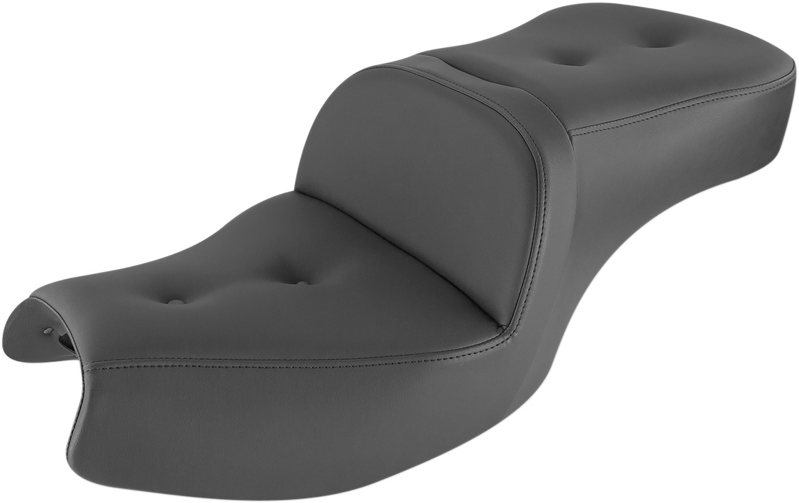 Roadsofa Pillow 2-Up Seat Black Gel - For 20-24 Indian Challenger - Click Image to Close