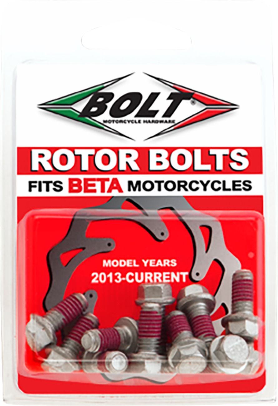 Rotor Bolt Kit For Beta Motorcycles (12 M6 Bolts w/ Thread Lock) - Fits Beta Motorcycles For 2013+ - Click Image to Close