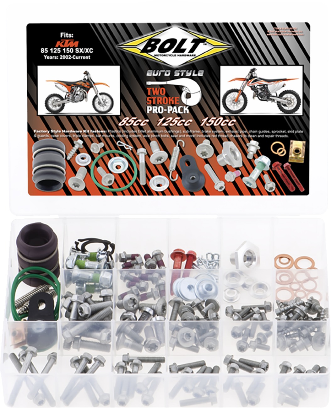 Bolt Euro Style 2-Stroke Pro-Pack 85-150cc - Click Image to Close