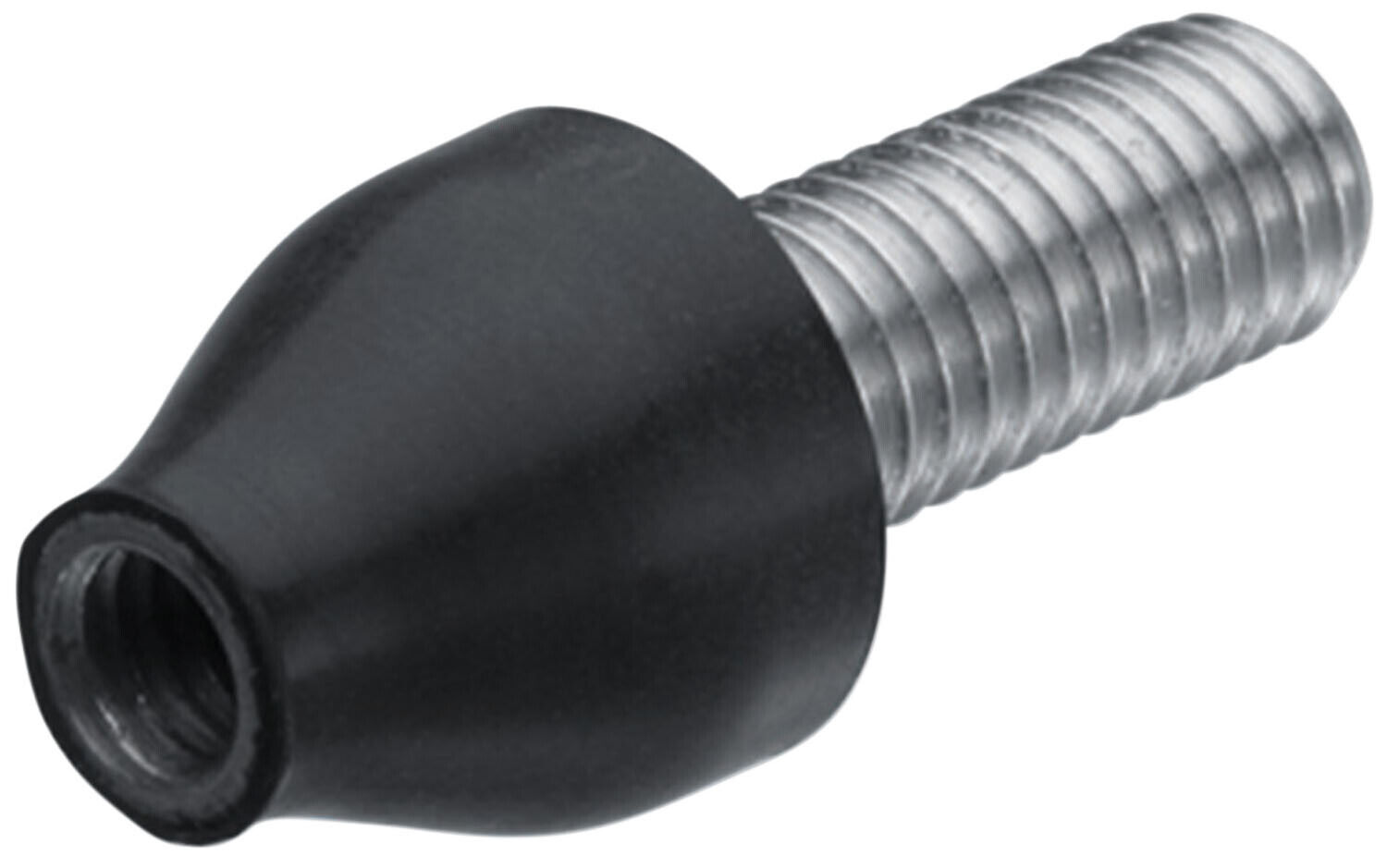 Micro/Rhombus Replacement Rubber Adapter M8X20mm Threaded Stud Black - Click Image to Close