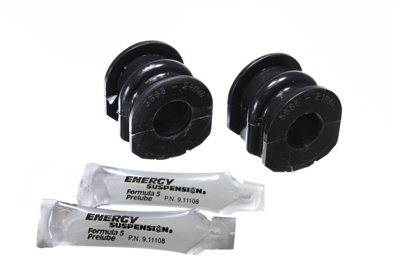 Black 21mm Rear Sway Bar Frame Bushings - For 03-07 Infiniti G-35 Coupe RWD / 02-09 350Z - Click Image to Close