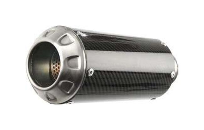 MGP Full Exhaust - High Mount Carbon Fiber w/ S.S. End Cap - For 17+ Grom - Click Image to Close