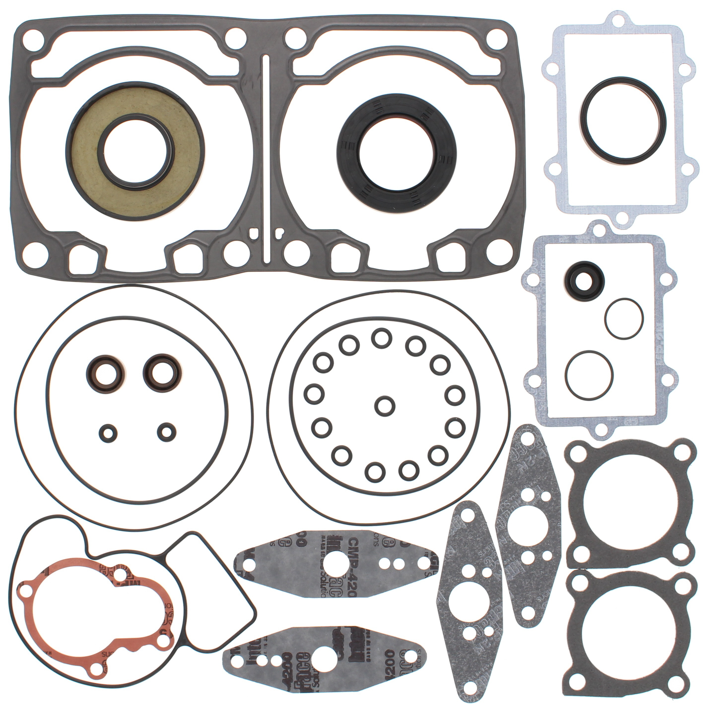 Vertex Pistons Complete Gasket Kt W/Oil Seals - Click Image to Close