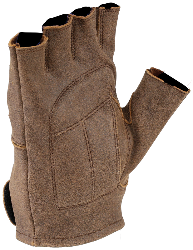 Buster Vintage Shorty Gloves Black - XL - Click Image to Close