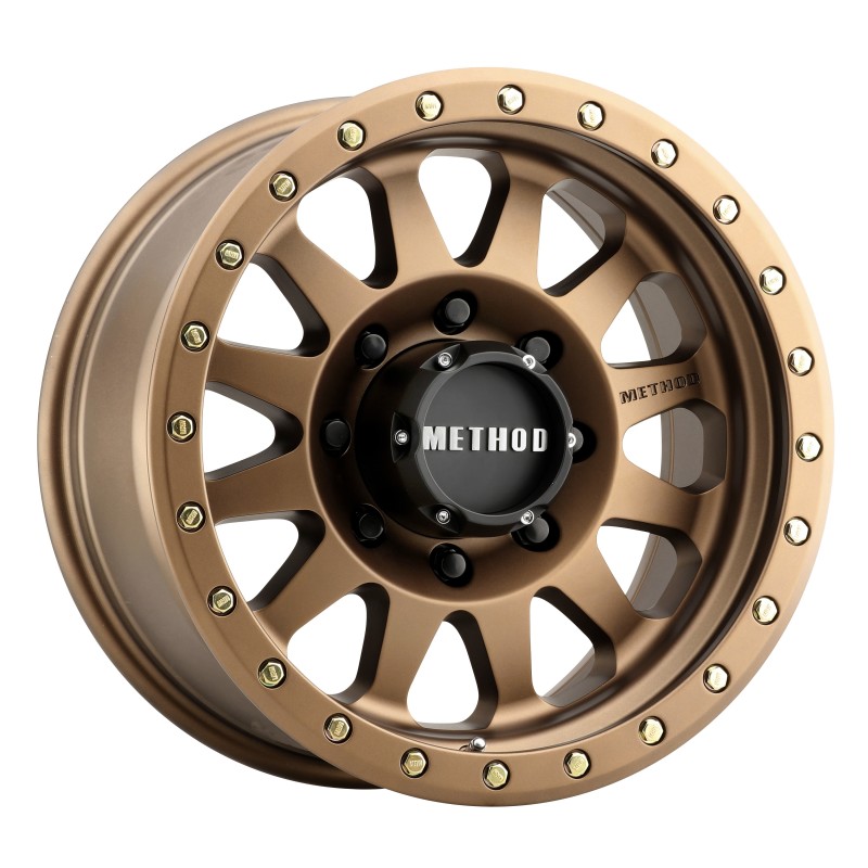 MR304 Double Standard 17x8.5 0mm Offset 8x6.5 130.81mm CB Bronze Wheel - Click Image to Close