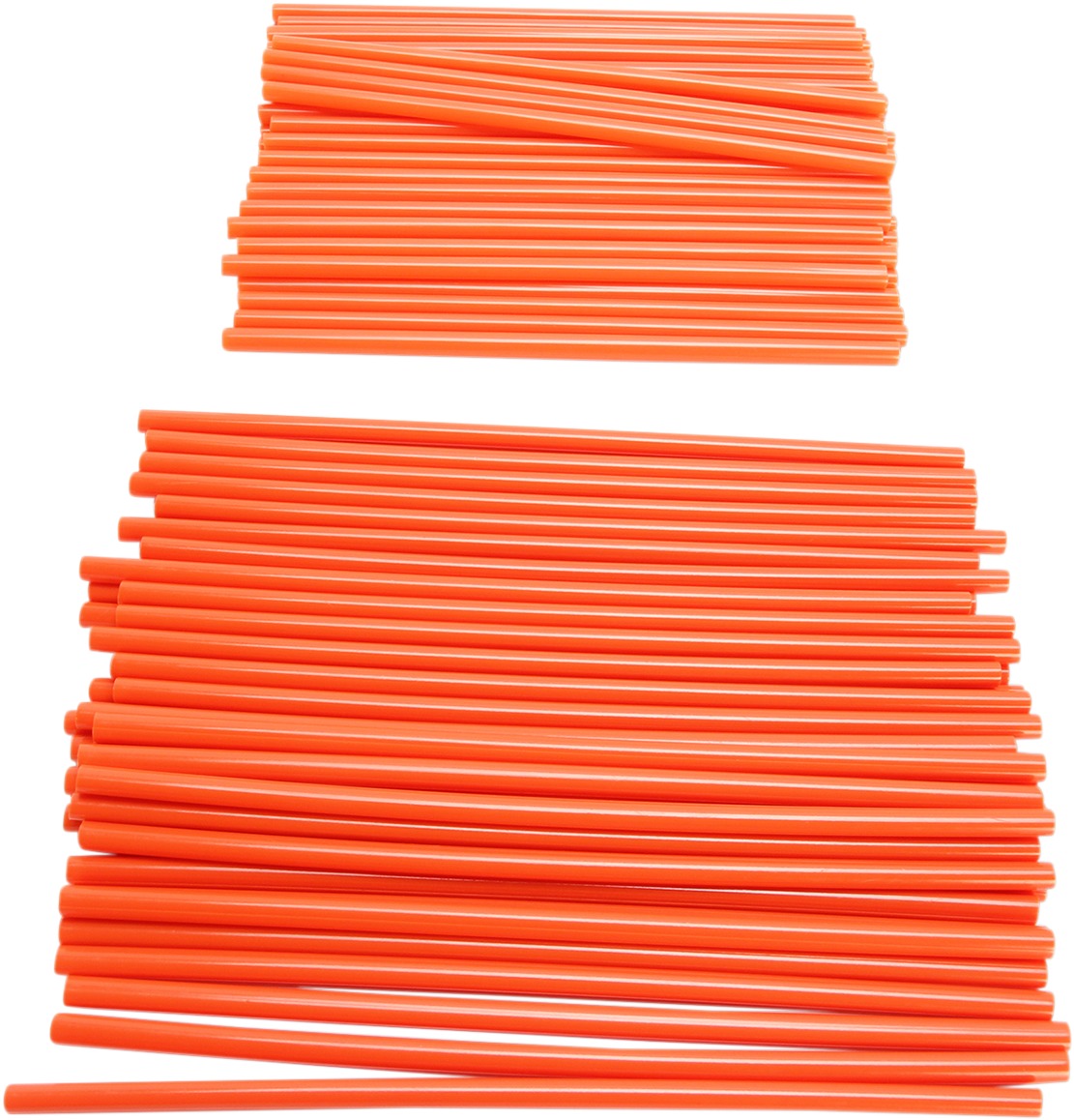 Orange Spoke Covers - 80 Pack - 40 Front & 40 Rear For MX Bikes - Click Image to Close