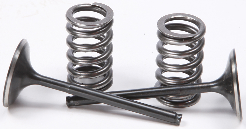 Steel Intake Valve/Spring Kit - For 05-17 Honda CRF450X - Click Image to Close