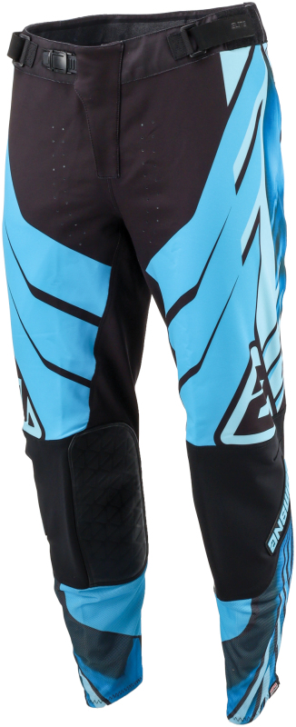 Answer 25 Elite Xotic Pants Sapphire/Black Youth 16 - Youth MX pants in Sapphire/Black, size 16 - Click Image to Close