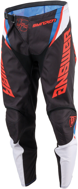 Answer 25 Syncron Envenom Pants Red/White/Blue - 30 - Men's motocross pants in red/white/blue, size 30 - Click Image to Close