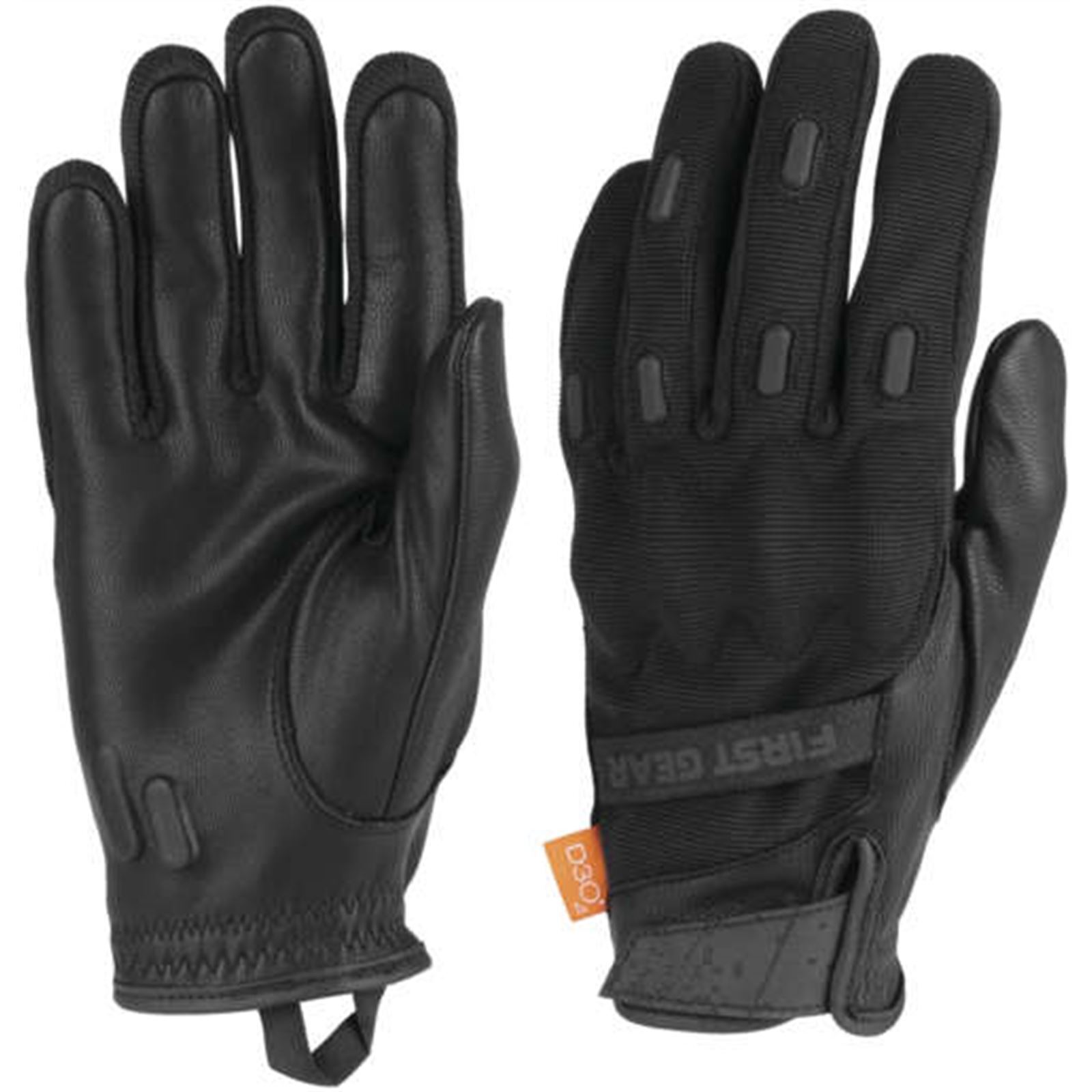 FIRSTGEAR Torque Gloves Black - Women Extra Large - Click Image to Close